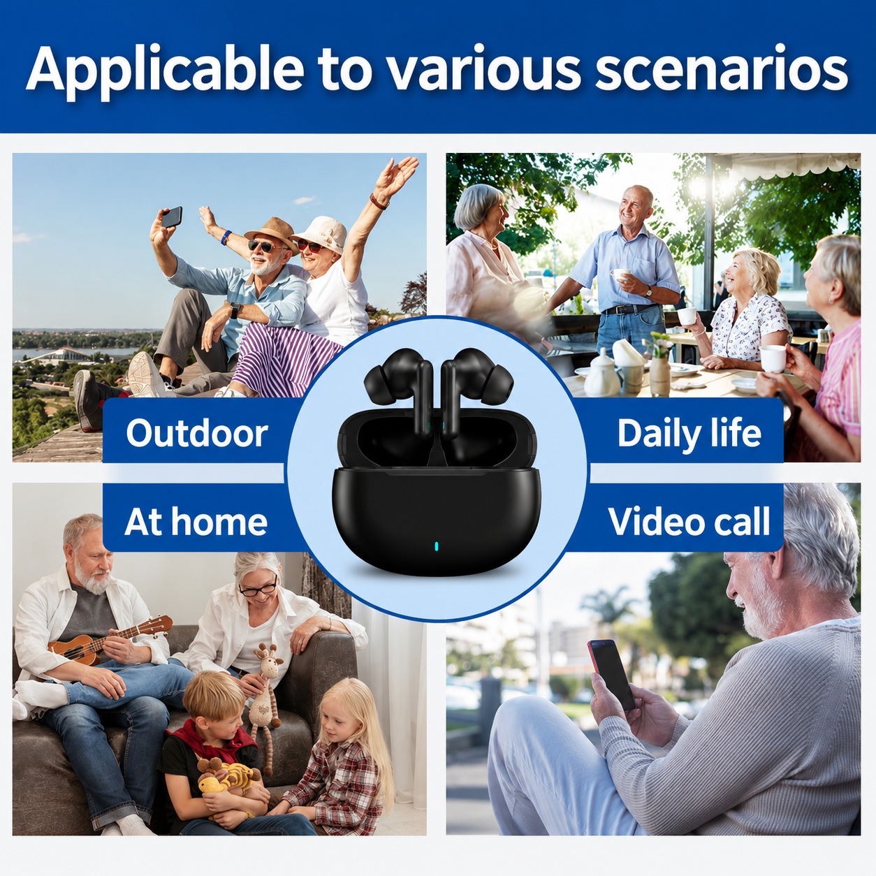 ClearWave Pro — OTC Hearing Aid | Invisible In-Ear Design